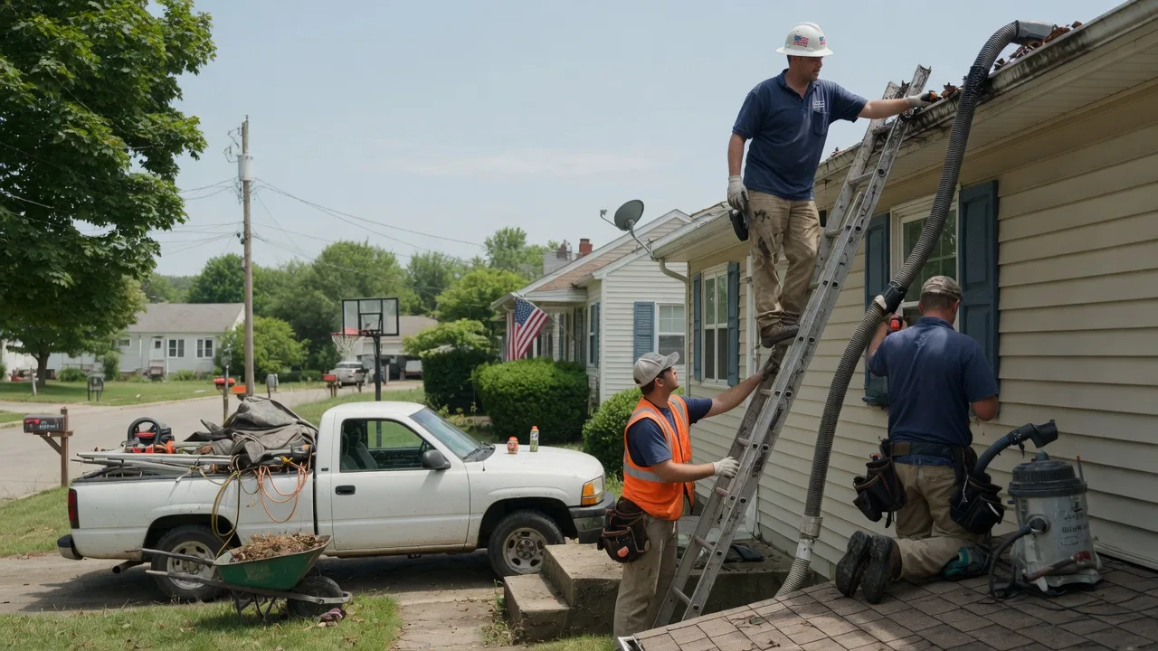 Gutter Installation in New London, OH near me